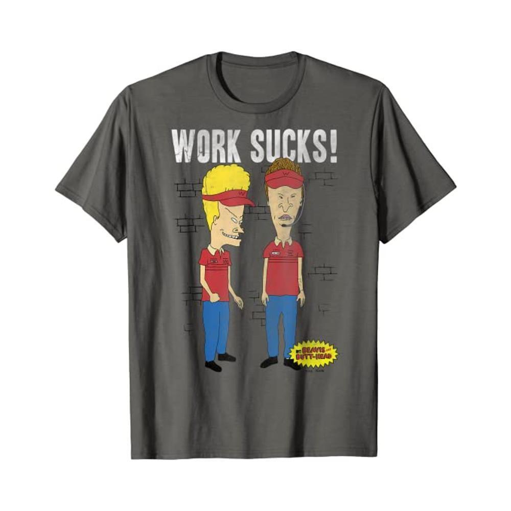 Beavis And Butthead At Work Graphic T-Shirt